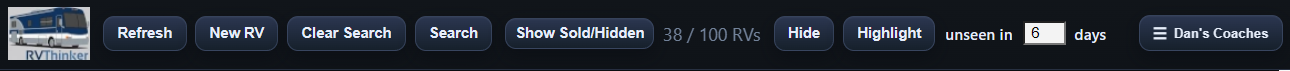 Toolbar Menu